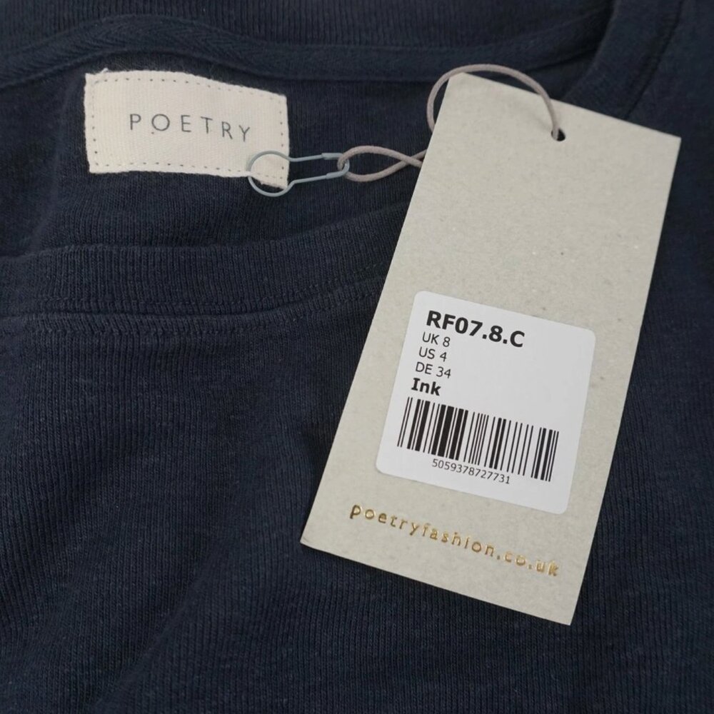 Poetry Ribbed Jersey Top - Picture 3 of 5